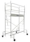 Échafaudage roulant en acier galvanisé JUNIOR 200 - hauteur de travail 3,8m - Junior 200
