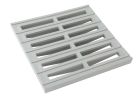 GRILLE DE SOL SANS CADRE 250 X 250 GRIS CLAIR  - GR25
