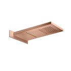 pomme de douche encastree 55/26 cm carree pluie+cascade
