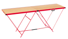 Table à tapisser aluminium graduée laquée époxy - 2m x 0,6m x 0,8m