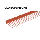 CLOSOIR PEIGNE LARG 100 LG 1ML ROUGE (BTE DE 50) / PRIX DU CLOSOIR