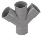 CULOTTE DOUBLE FEMELLE/FEMELLE 45° DIAMETRE 32 - URF144