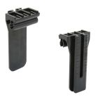 SUPPORT DE CROCHET NOIR HAUTEUR 94 MM - ASCN