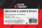Taloche à joints époxy dim. 25 x 11 cm