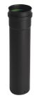 RALLONGE TELESCOPIQUE 60 A 240 MM NOIR + JOINT SILICONE APOLLO PELLETS Ø80