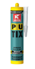 Colle à bois thixotrope - PU-TIX transparent - cartouche de 340g