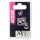 PUNAISE MAGNETIQUE ARGENT   SACHET X10