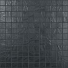 Mosaïque en verre recyclé - 951 ARTS BLACK ANTHRACITE 25X25MM