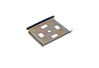 Lame pour grattoir affûtée 4 côtés - 64mm