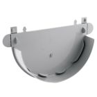 Fond universel gouttière ronde dév.250 gris - FOND UNIVERSEL 25 GRIS