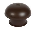 CHAPEAU VENTILATION SANS ANTI INSECTE   DIAMETRE 125 TUILE   - CCT12