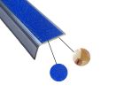 NEZ DE MARCHE SIMPLE CORNIERE AUTOADH ALU/PVC INTERIEUR 39MM X 23MM ANTI 30MM L.3000mm