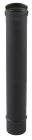 Tuyau inox non isolé noir pour appareil granulés de bois (pellets) - APOLLO diam. 100 mm - long. 0,5m