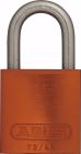 CADENAS 72 40MM ANSE INOX ORANGE MEME CLE S'ENTROUVRANT - 72IB/40 Orange KA