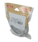 2 COLLIERS BRIDE DIAMETRE 100 INSERT AVEC PAS DE VIS 7/150 GRIS S/SACHET - 2COTGT
