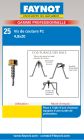 Vis de couture autoperceuse Têtalu H13 Gris Anthracite RAL 7016 - long. 20mm x diam. 4,8mm - Blister 25