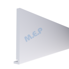 Jumbo '20' Planche de rive en PVC cellulaire hauteur 250 mm x 5 mlép 20 mm - Jumbo '20' Planche de rive en PVC cellulaire hauteur 250 mm x 5 mlép 20 mm couleur BLANC