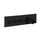 FACADE THERMO UP HORIZONTALE THERMO 3 SORTIES TRIVERDE BLACKMAT