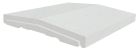 Chaperon De Mur Optipose® 2 Pentes 49 X 45 Blanc Cassé - Chaperon De Mur Optipose® 2 Pentes