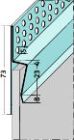 Profilé de ventilation sous toiture Section ventilation 75 cm2 / ml (ép. Panneau 4 à 6mm)  Naturel Longueur 2,50m