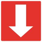 SIGNALISATION EXTERIEURE ET INTERIEURE - INDICATION DU MATERIEL D'INCENDIE LUMINESCENT 200x200mm