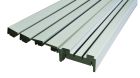Habillage de finition en MDF hydro enrobé blanc RAL9010 pour TRADITION simple vantail 2040x1130-1430mm
