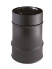 Tuyau inox non isolé inox/galva pour appareil granulés de bois (pellets) - APOLLO diam. 150/100 mm - long. 0,33m
