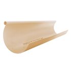 Profil de gouttière ronde dév.160 sable longueur 4m - PROFIL GOUTTIERE 16 SABLE 4ML