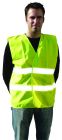 Gilet avec double ceinture Taille XL jaune