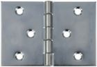 CHARNIERE ACIER LARGE  60 X 90 X 1,4 mm - P/25