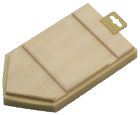 RECHARGE BOIS EPONGE L 25 l 14 h 2,5CM POINTUE POUR 301614