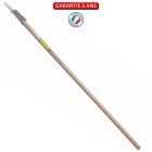 MANCHE DROIT 1,3 POUR POUSSOIR ALU ET GALVA + agrafe
