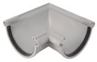 ANGLE MIXTE GOUTTIERE A JOINT DEV25 GRIS