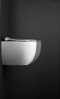 bloc wc  mini ciotola suspendu avec abattant soft close  no rim