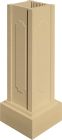 Trumeau Pour Balustres 73 Avec Embase 32,5 X 32,5 X 90,5 Sahara - Trumeau  De Balustrade
