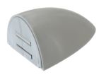 Loqueteau magnétique plastique design gris à gâche fixe 4kg-blister x2