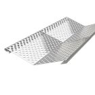 Grille anti-feuille pour gouttière 333mm lg 2ml NATZINC