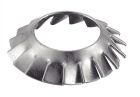 RONDELLES -EVENTAIL- CONCAVES A DENTURES EXTERIEURES TYPE AZV NFE 25-537 10CR3