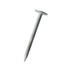 Pointes tête extra large ronde lisse galva 3 x 70 mm - Boîte de 5 kg