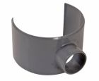 SELLE DE BRANCHEMENT MALE/FEMELLE  90° DIAMETRE 125/40   - SL124