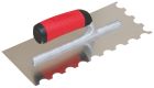 PLATOIR A COLLE INOX l 28 L 12 DENTS DEMI-LUNE 20X10MM