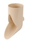PIED DE CHUTE PROFILE GOUTTIERE TYPE 29 DIAMETRE 80 SABLE - RWS801S