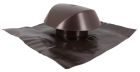 CHAPEAU VENTILATION COLLERETTE ETANCHEITE D 160 MARRON     - VVE16M