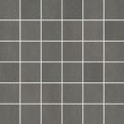 Grès cérame porcelainé émaillé - Unit Four Carreau de fond 5 x5 dark grey
