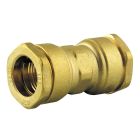 Manchon égal laiton Ø20 - MANCHON LAITON D20