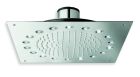 pomme de douche dynamo rainbow plafond 34-34 cm chrome