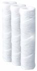105006 - Lot de 3 cartouches filtrantes anti-sédiments bobinée 20 microns - Pour bol de taille standard 10', pour filtrer les impuretés de l'eau - Durée de la cartouche : 12 mois (1 an) - Fabriqué en France