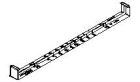Raccord double pour planche équerre 500 mm RAL 7016 gris anthracite 6072