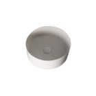 VASQUE RONDE SUR STRUCTURE 40CM WHITEMAT