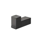 PORTE PEIGNOIRE DOMINO CHROME NOIR